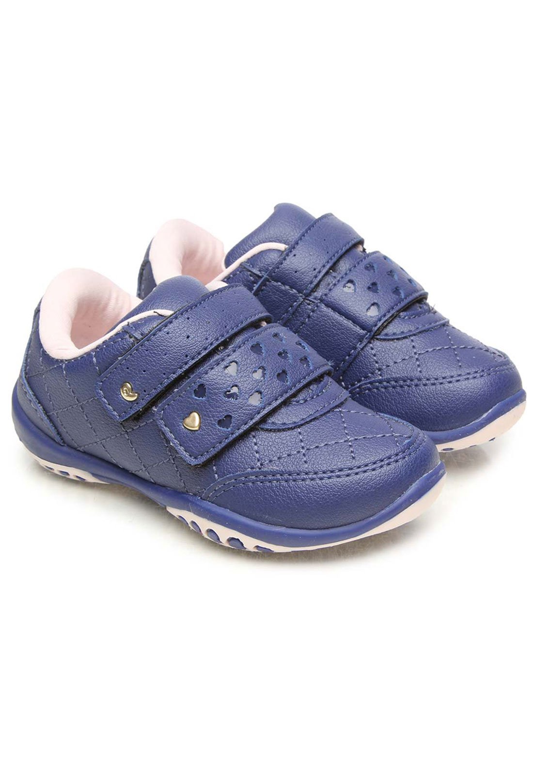 tenis azul infantil feminino