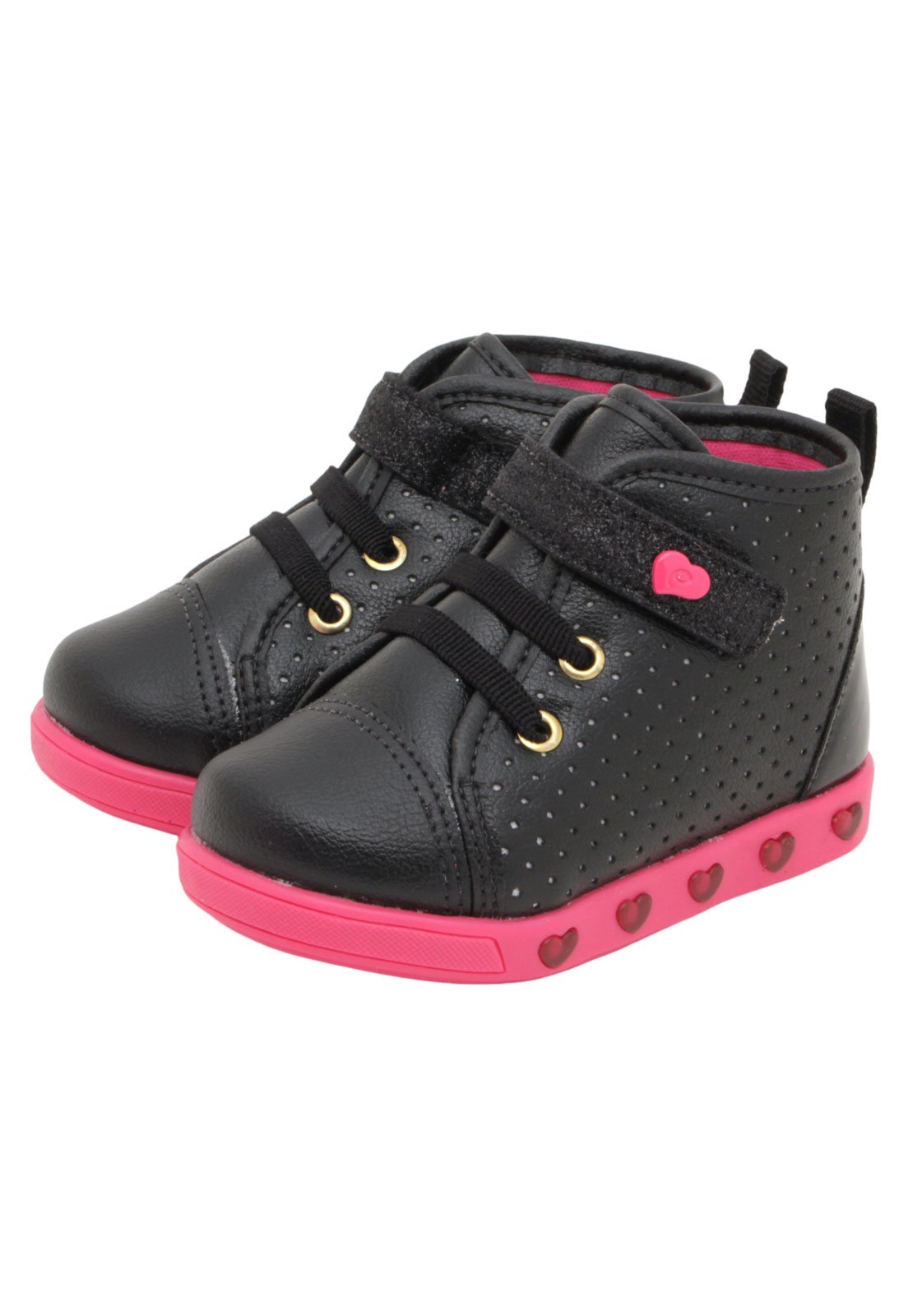 tenis pampili preto com luz