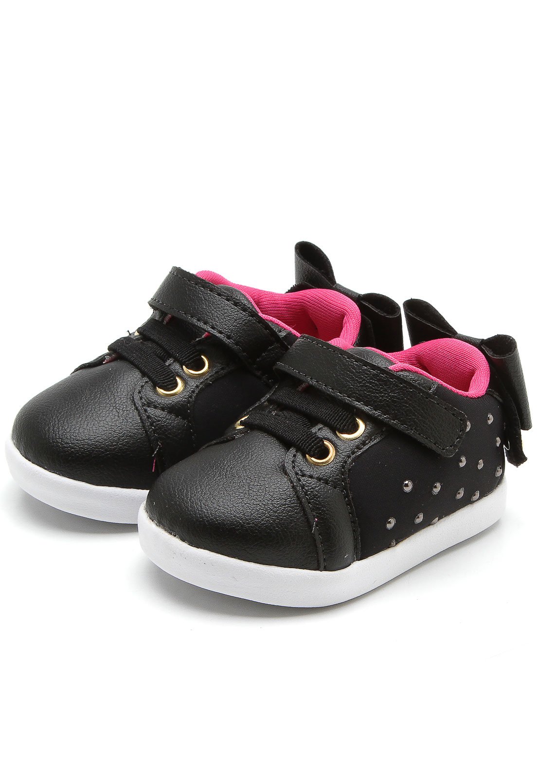 tenis escolar preto pampili