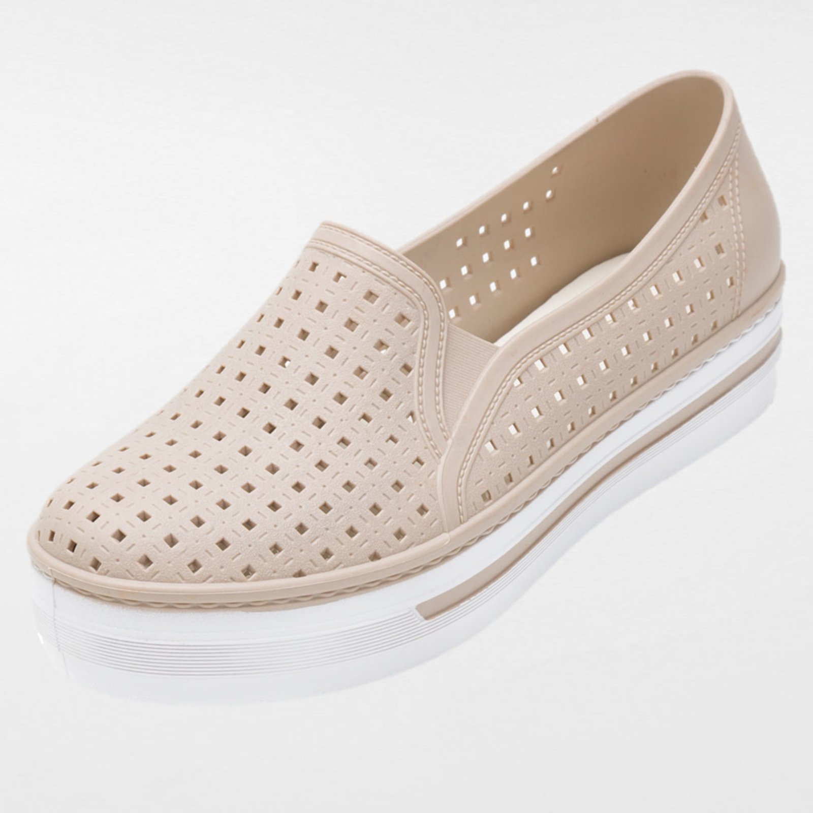 slip on feminino nude