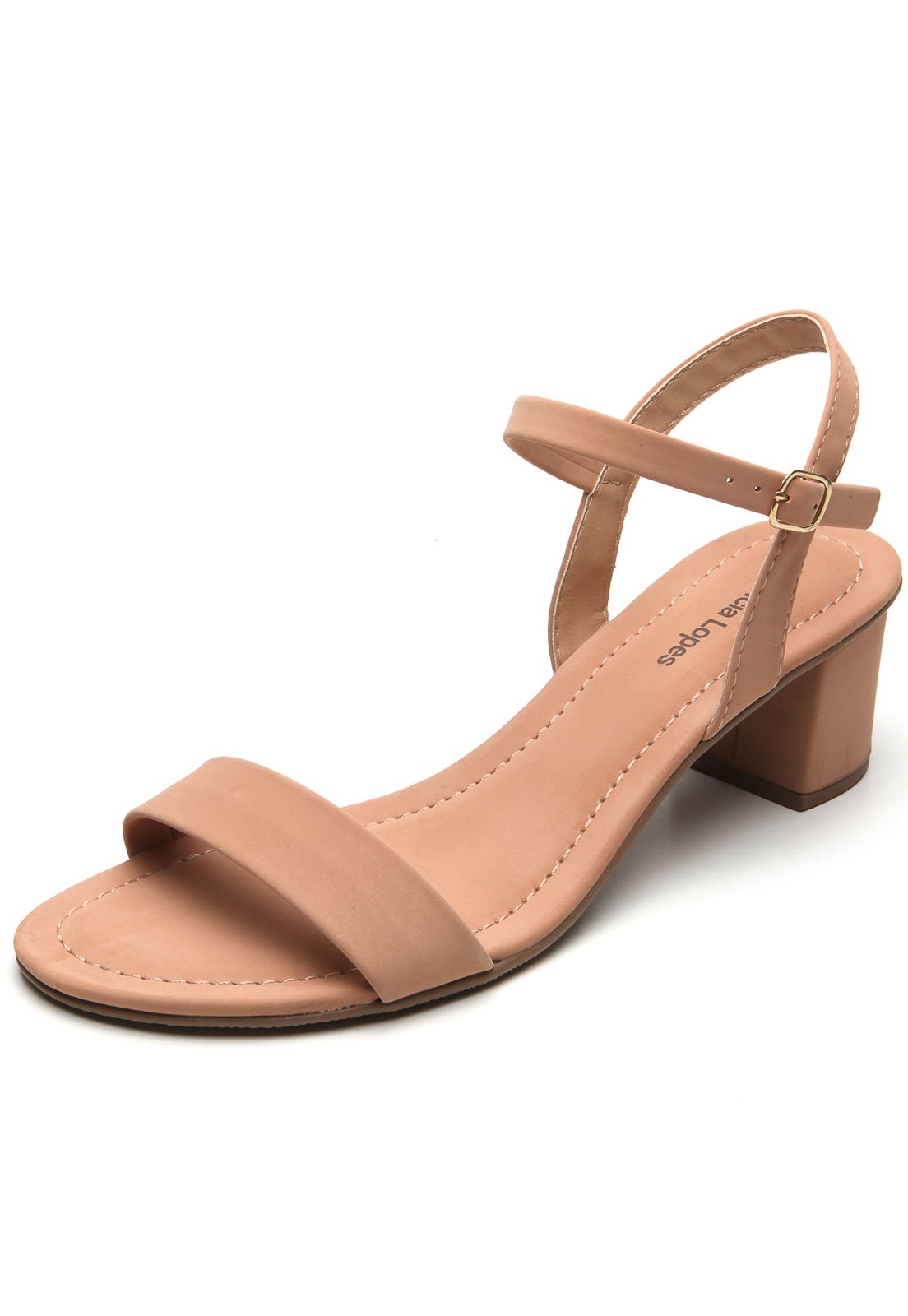 Sandália Patricia Lopez Color Nude - Compre Agora | Dafiti Brasil