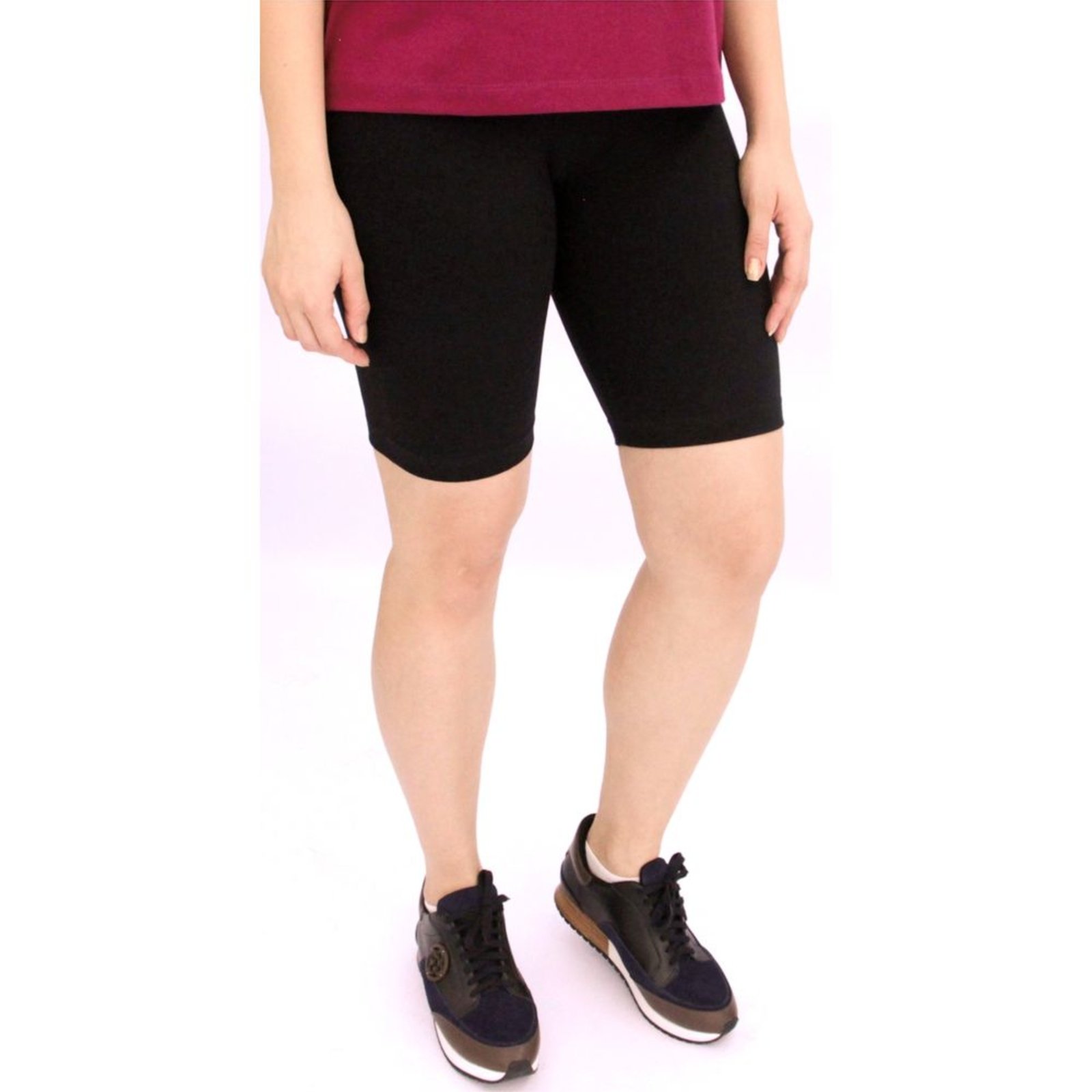 shorts cotton preto