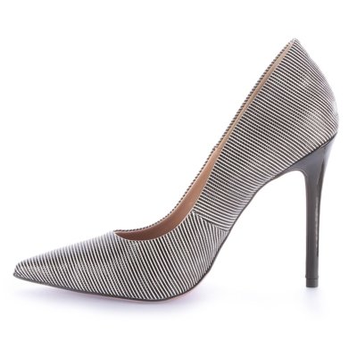 Menor preço em Scarpin Paula Brazil Listra Carmen Napa Preto