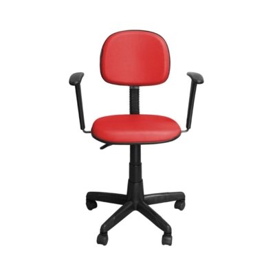 Cadeira Pethiflex CS-02BT Couro Vermelho Menor preço em Cadeira Pethiflex CS-02BT Couro Vermelho