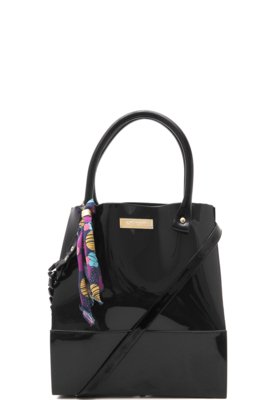 BOLSA FEMININA PETITE JOLIE JIX REF: PJ4976 VERNIZ