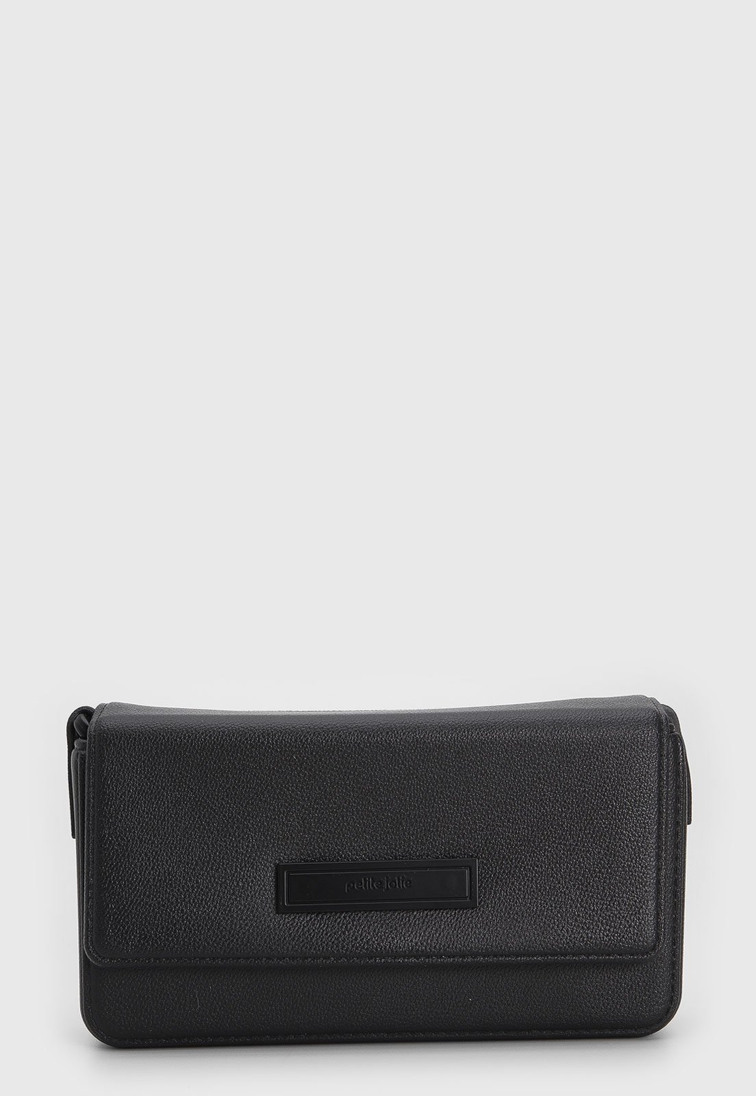 Bolsa Transversal Petite Jolie Alça Ajustavel Preta