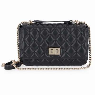 Bolsa Rafa Crossbody Pequena Preto