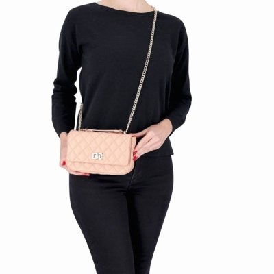 Bolsa Rafa Crossbody Pequena Rose