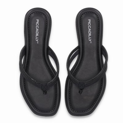 Chinelo Rasteirinha Gabi Preto