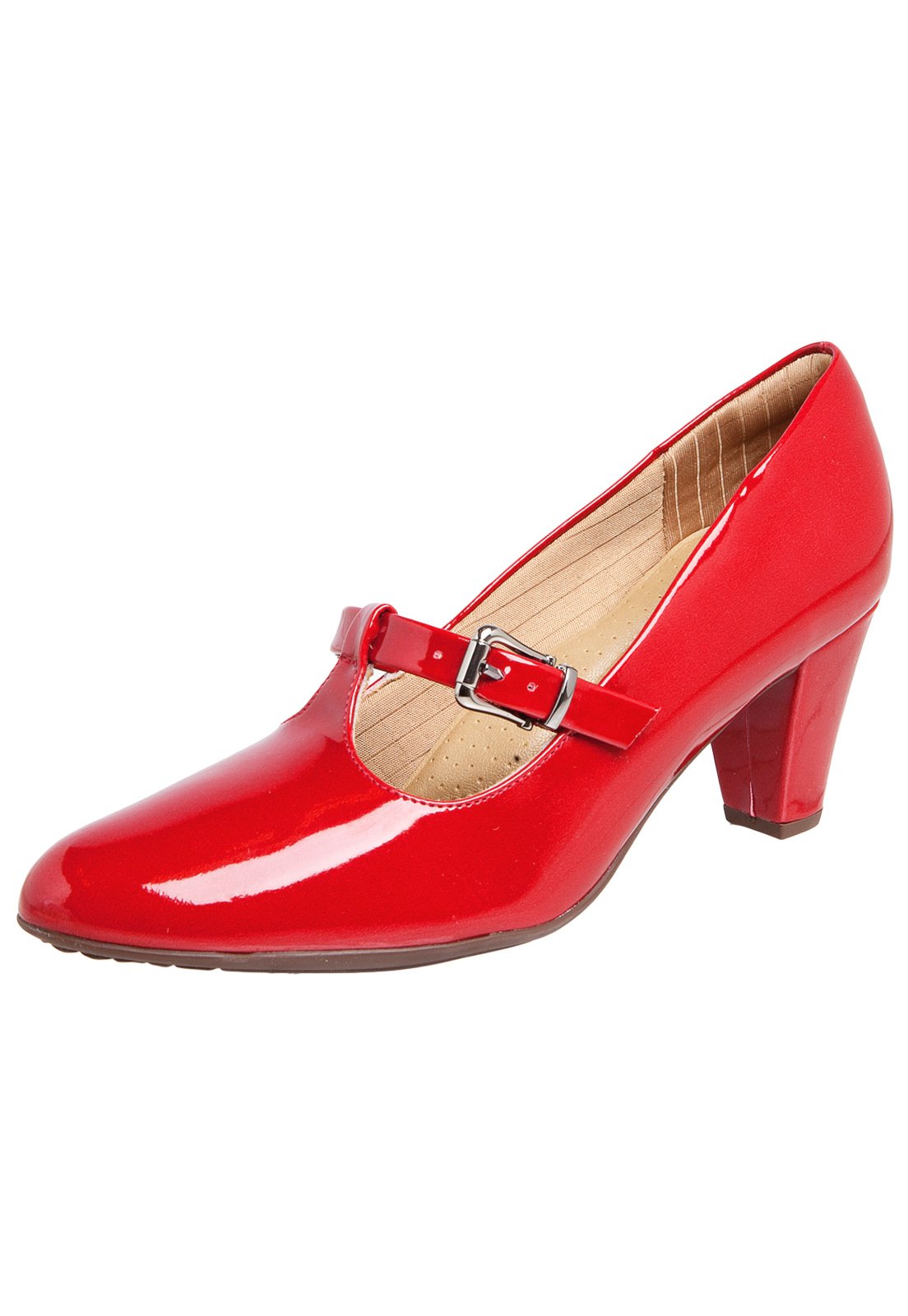 scarpin vermelho piccadilly