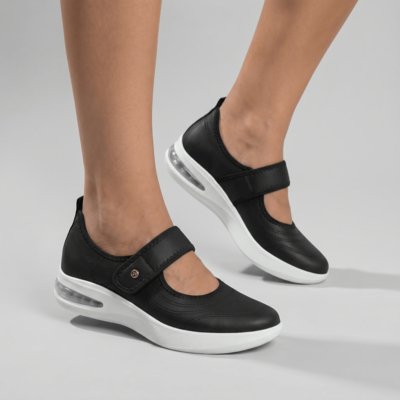 Tênis Boneca Soft Step Preto