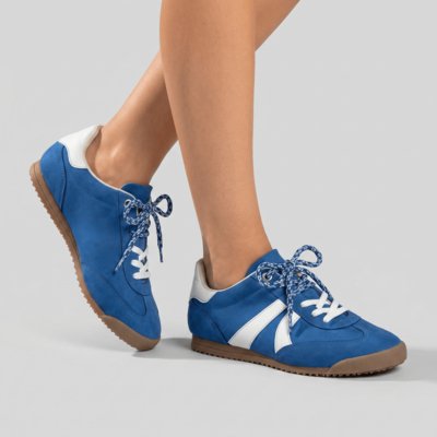 Tênis Kelly Azul com Branco