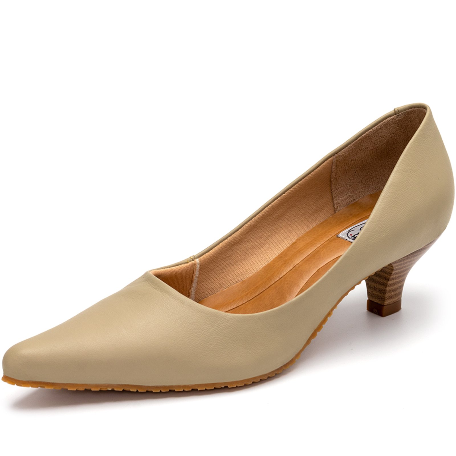 scarpin nude confort