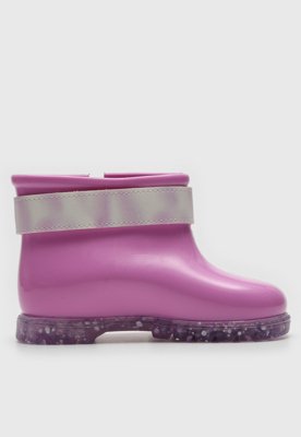 Bota Infantil Pimpolho Splach Colore Rosa