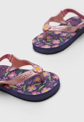 Chinelo Pimpolho Infantil Praiano Roxo