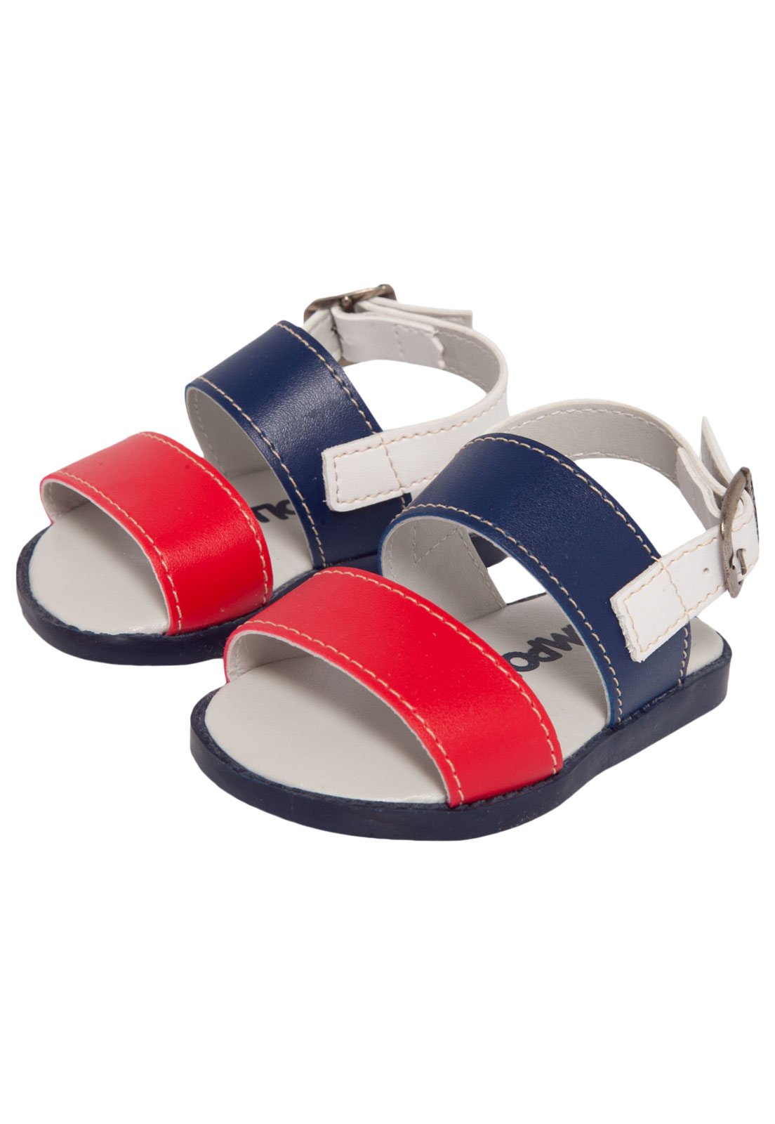 sandalia infantil azul marinho