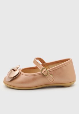Sapatilha Boneca Infantil Pimpolho Laço Rosa