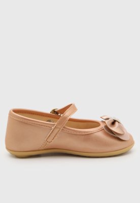 Sapatilha Boneca Infantil Pimpolho Laço Rosa