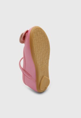 Sapatilha Infantil Pimpolho Boneca Laço Rosa