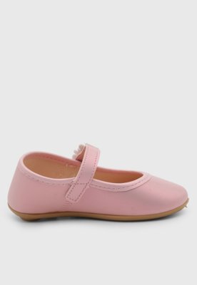 Sapatilha Infantil Pimpolho Flora Rosa