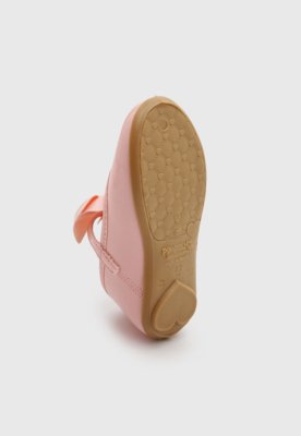 Sapatilha Infantil Pimpolho Laço Rosa