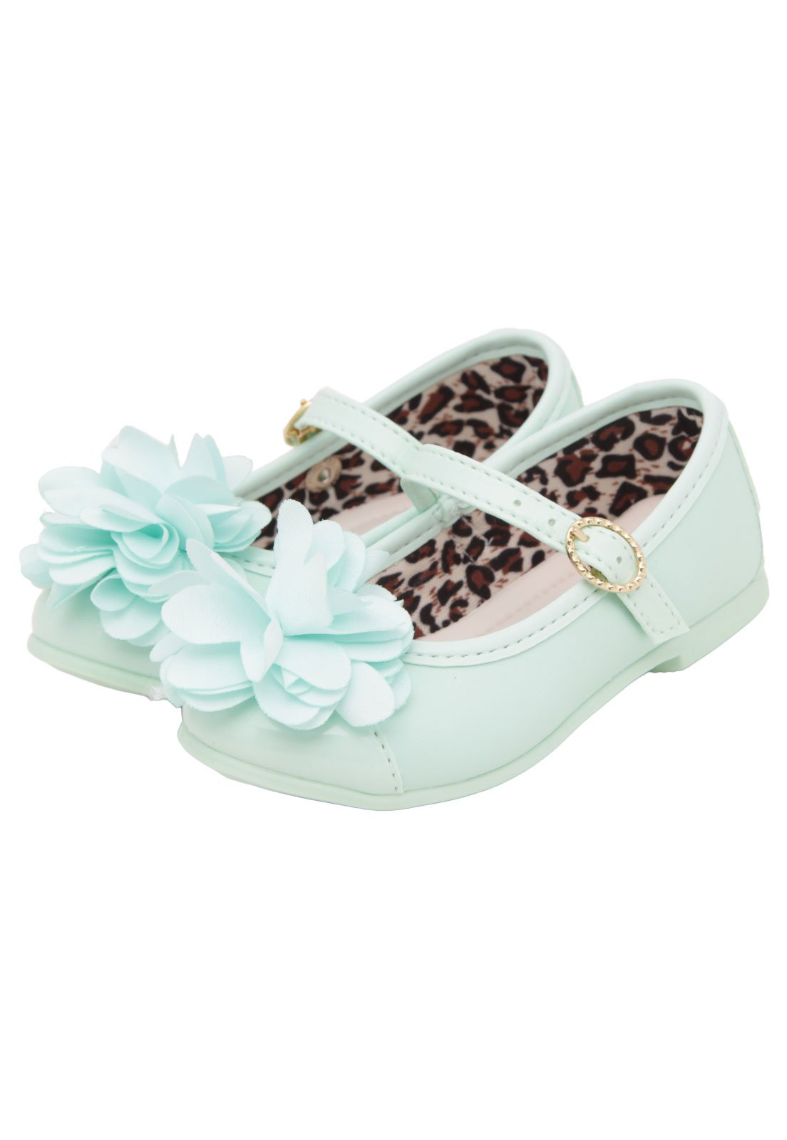 Sapato infantil fashion verde