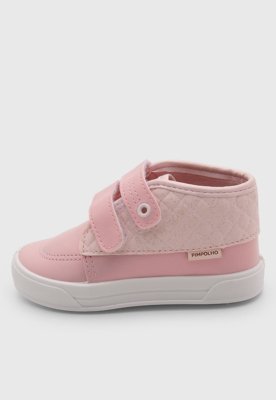 Tênis Infantil Pimpolho Matelassê Rosa