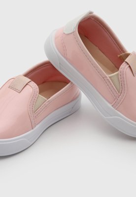Tênis Infantil Pimpolho Street Slip Fit Rosa