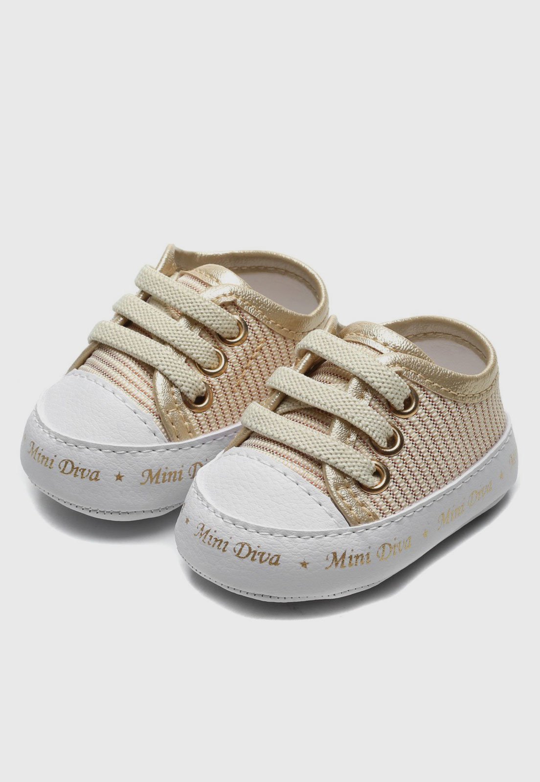 Tenis clearance pimpolho dourado