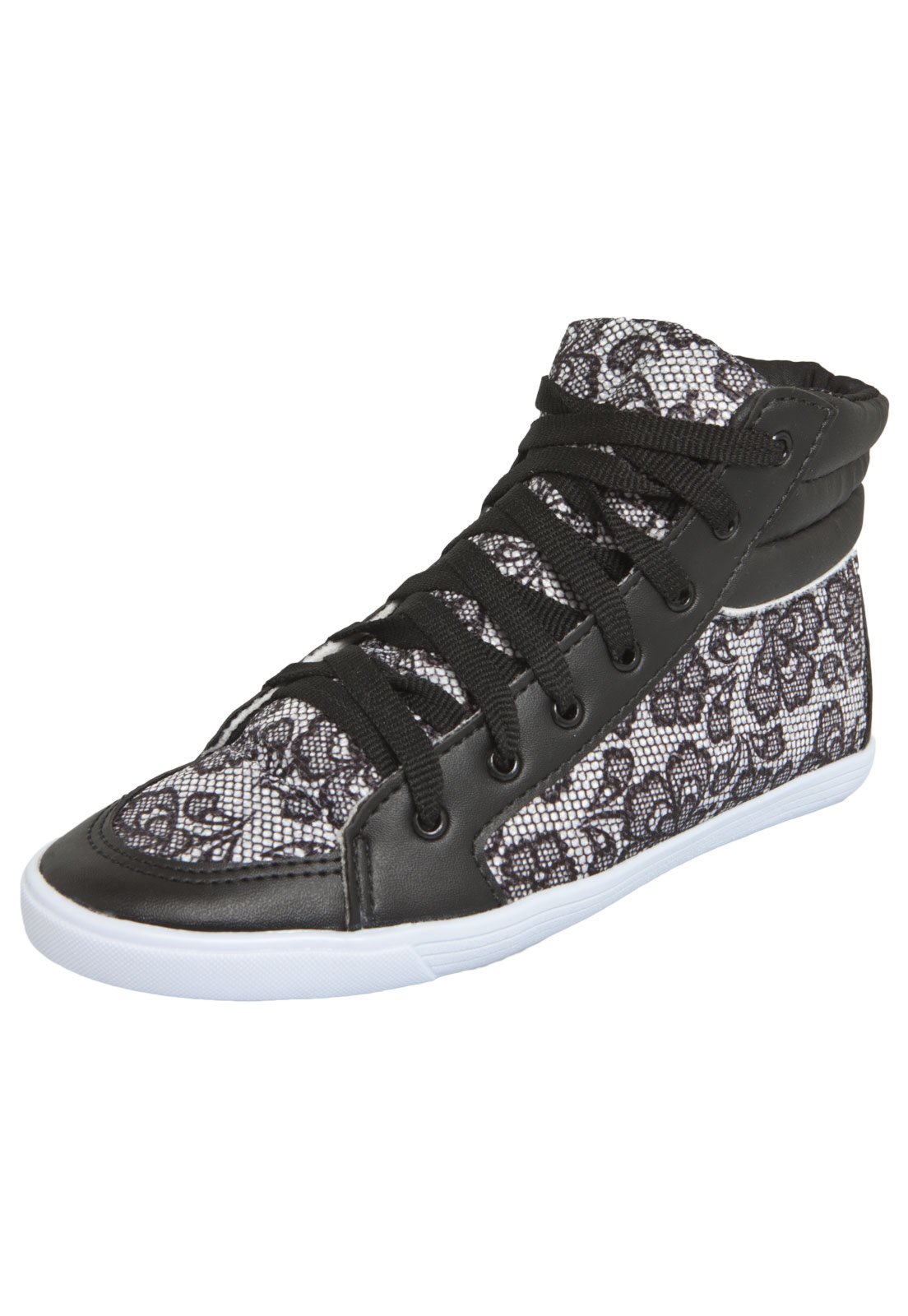 Dafiti tenis hot sale cano alto feminino