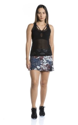 Short-Saia Pinyx Reto Floral Menor preço em Short-Saia Pinyx Reto Floral