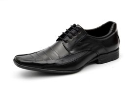 Sapato Social Pisa Forte Preto Menor preço em Sapato Social Pisa Forte Preto