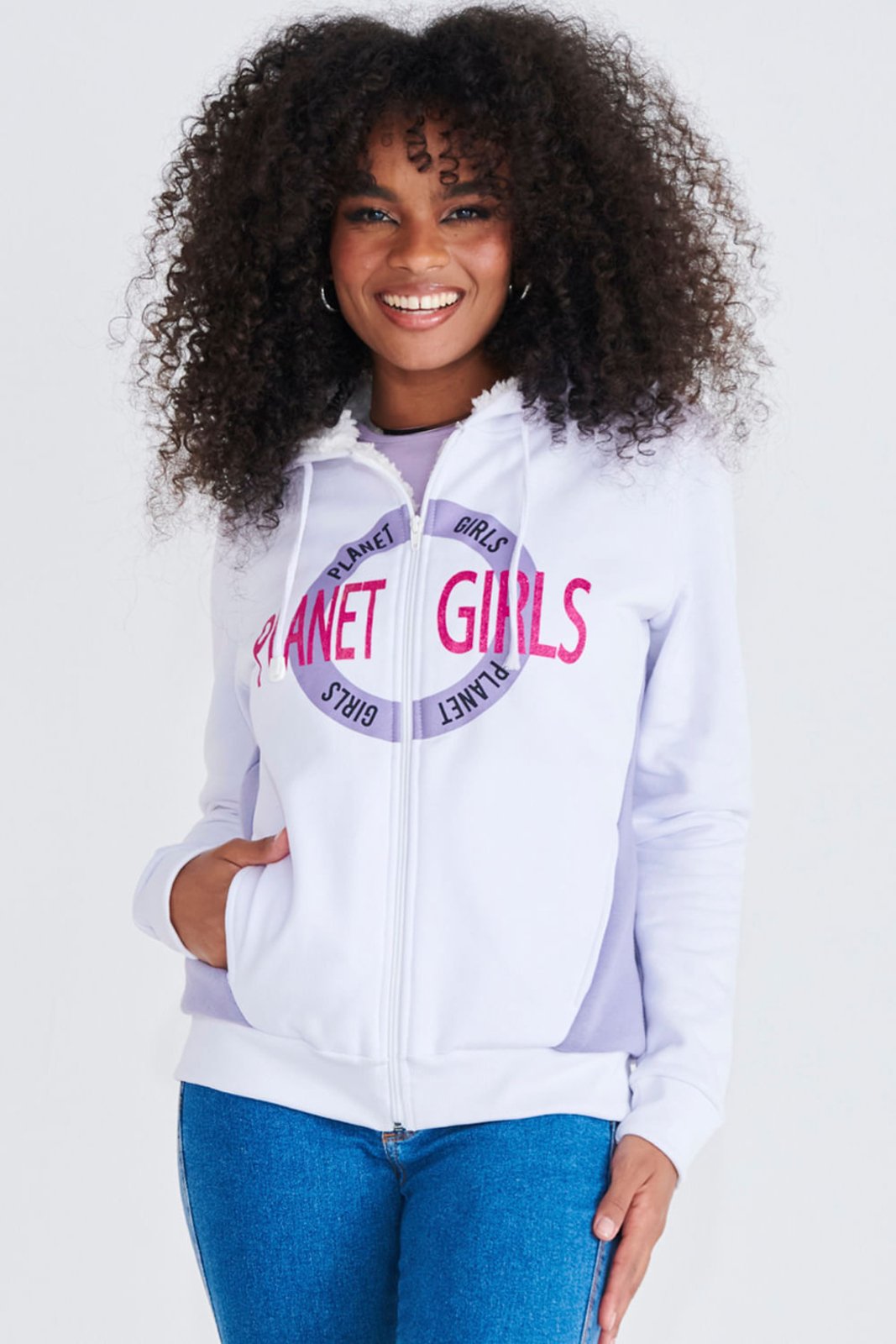 Moletom feminino sale planet girl