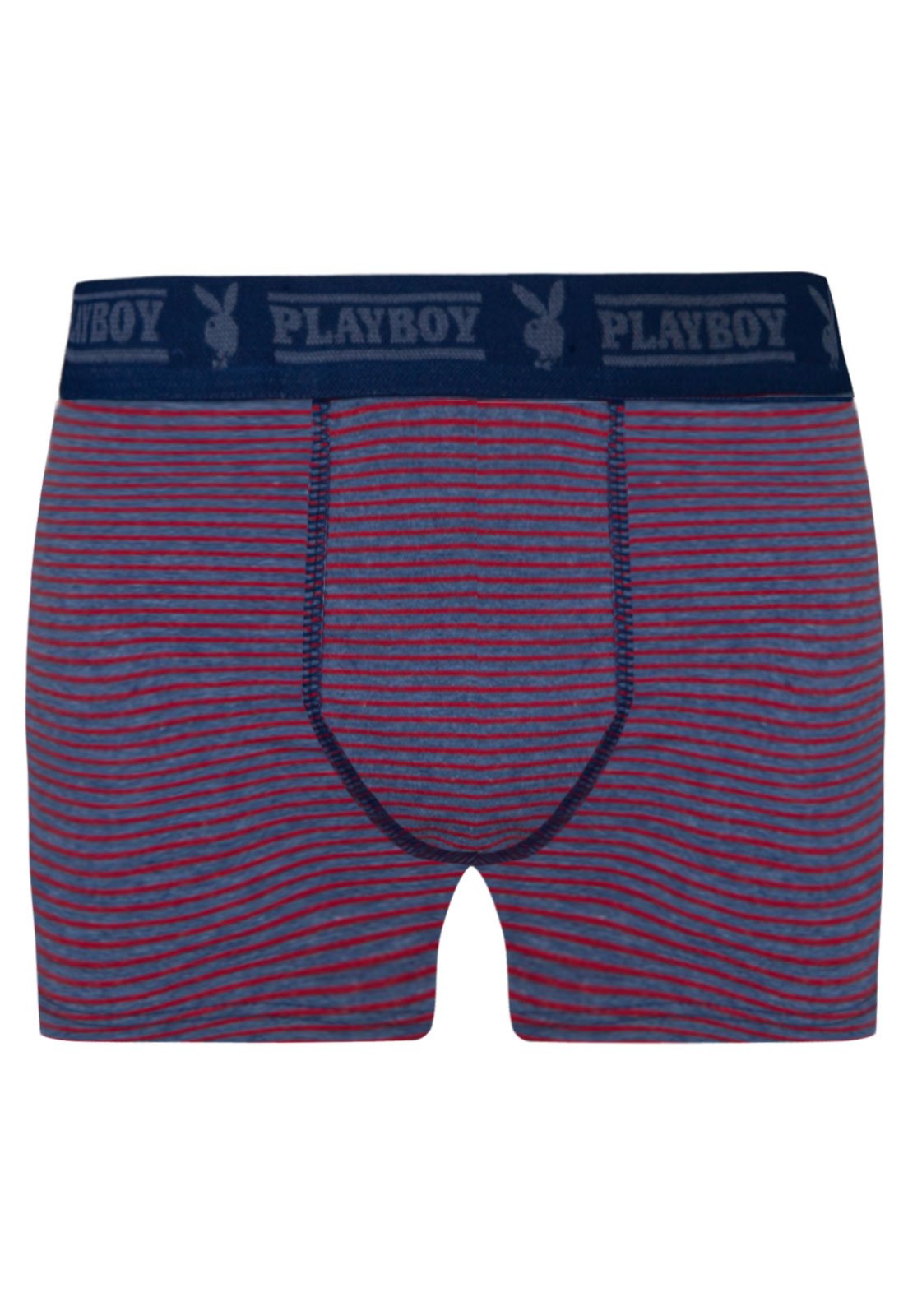 Cueca Playboy Boxer Estampa Listra - Compre Agora | Dafiti Brasil