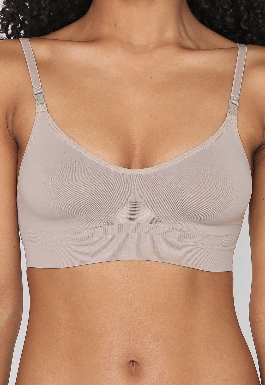 Top Plié Sustentação Bege - Compre Agora | Dafiti Brasil