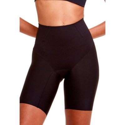 Bermuda Modeladora Invisível Cintura Alta Com Barbatana Rio Negro Incolor