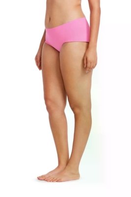Calcinha Invisível Boxer Rosa Açucena Incolor
