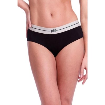 Calcinha Plie Lettering Boxer Black Incolor