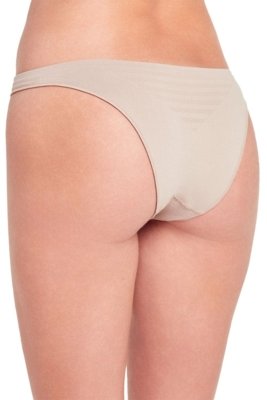 Calcinha Tanga Listrado Fun Base Incolor