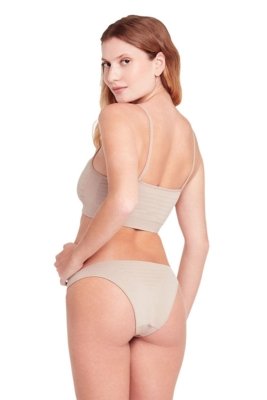 Calcinha Tanga Listrado Fun Base Incolor