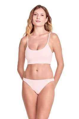Top sem Bojo Fun Rosa Incolor