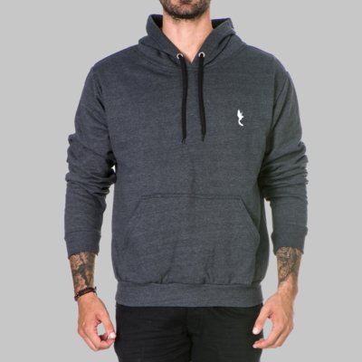 black polo fleece moletom com capuz