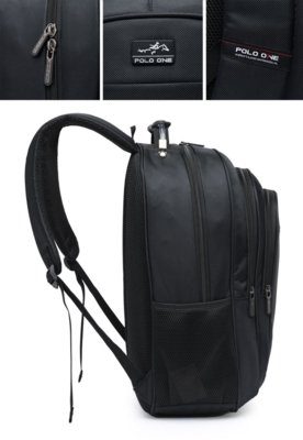 Mochila Polo One Executiva Reforçada Notebook Preto