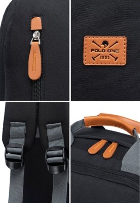 Mochila Polo One Executiva Resistente Notebook Grande