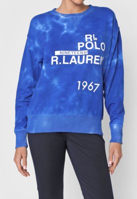 ralph lauren moletom com capuz tie dye