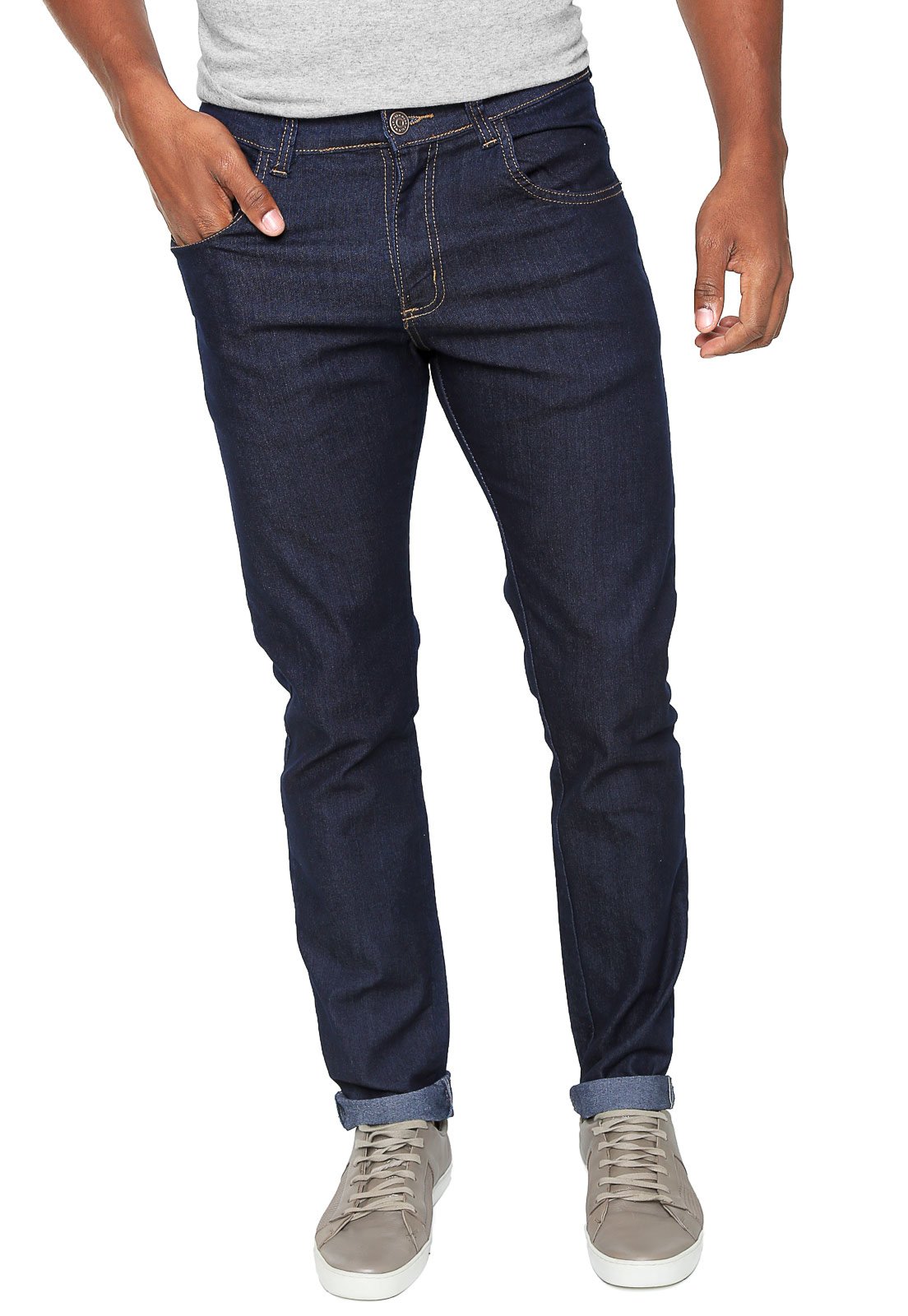 calças jeans masculina polo wear