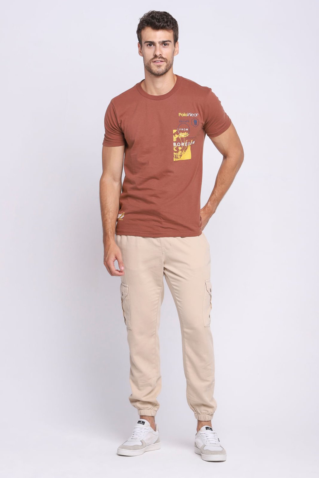 Calça masculina best sale polo wear