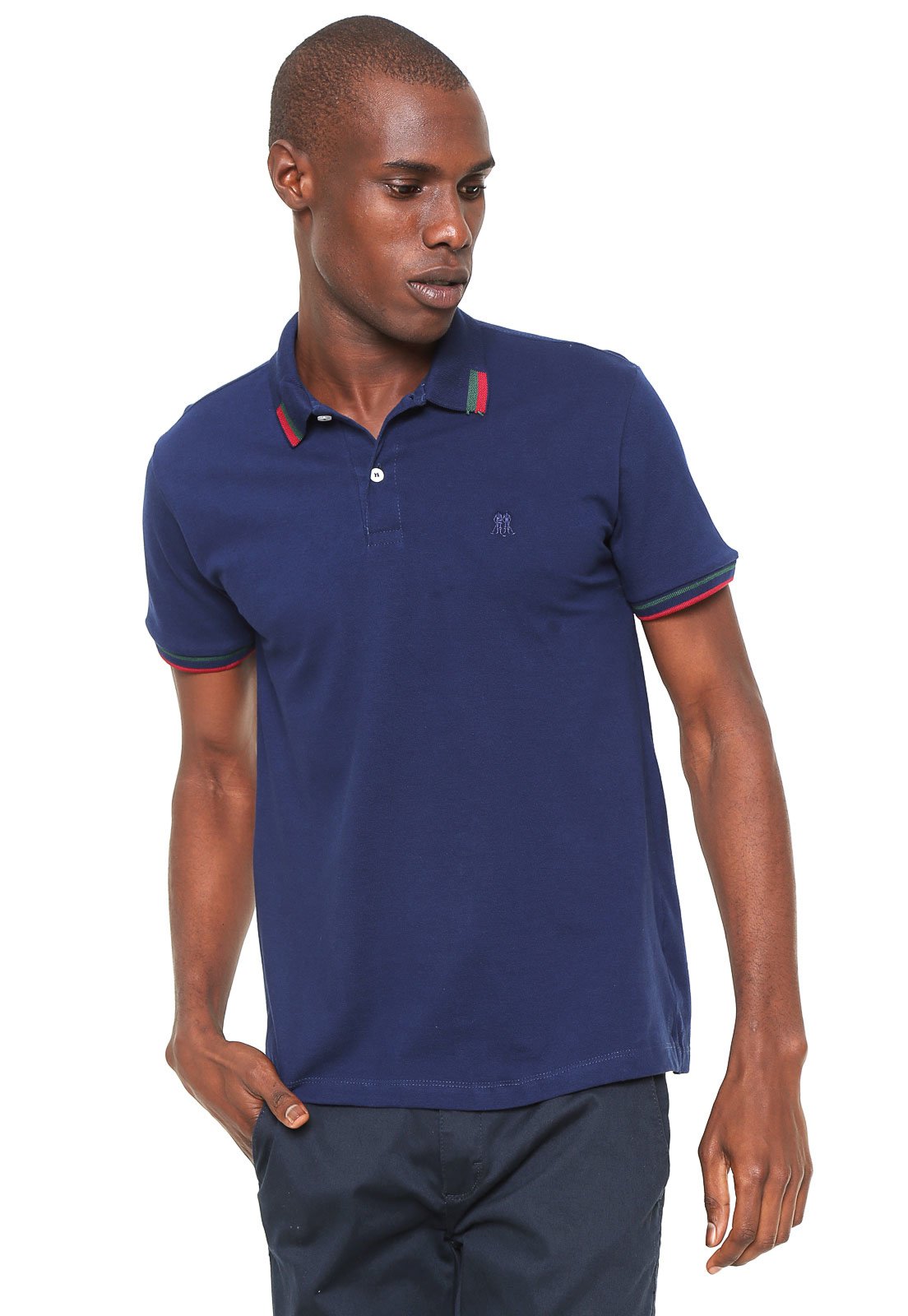 camisa polo wear azul