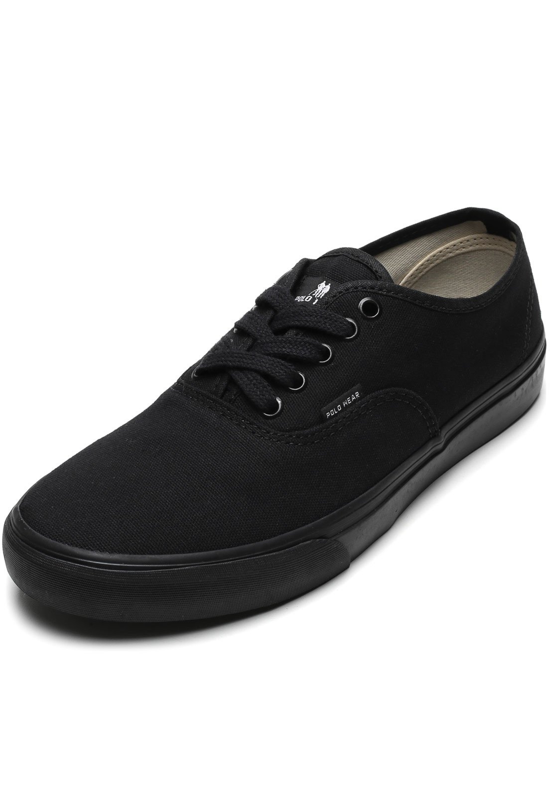 Sapatênis polo hot sale preto