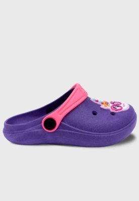 Babuche Popidi Infantil Unicornio Roxo